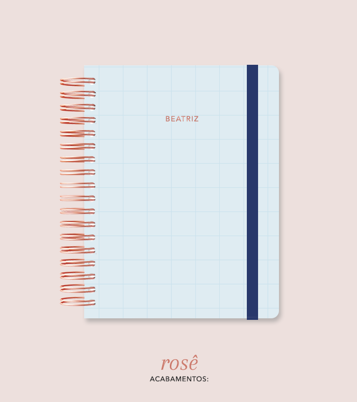 Inside Book - Quadriculado