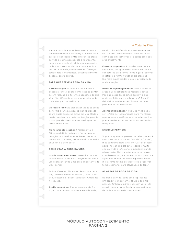 Refil Colegial - Autoconhecimento | 50 folhas 90g/m²