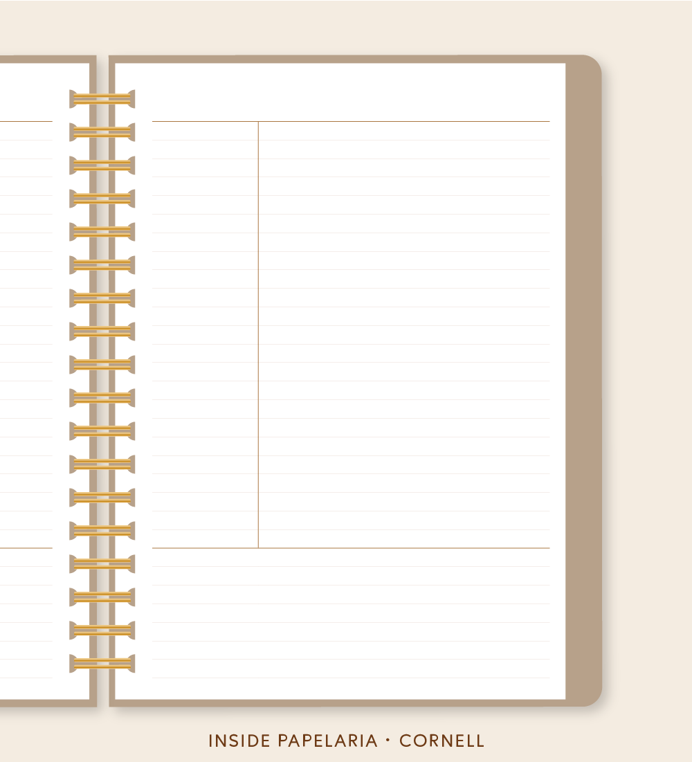 Insert Planner - Cornell | 120g/m²