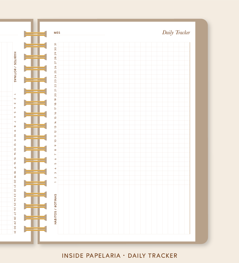 Insert Planner - Daily Tracker | 120g/m²