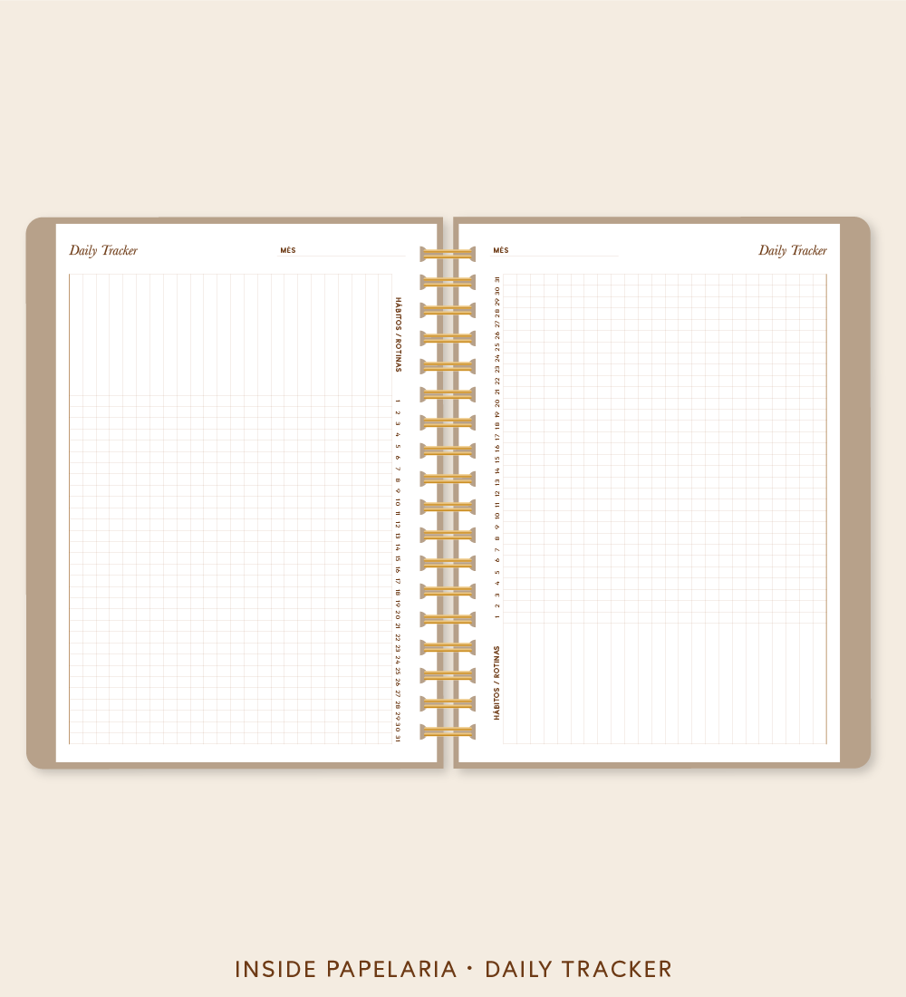 Insert Planner - Daily Tracker | 120g/m²
