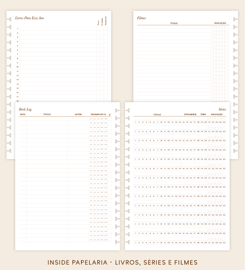 Insert Planner - Ferramentas Extras | 120g/m²