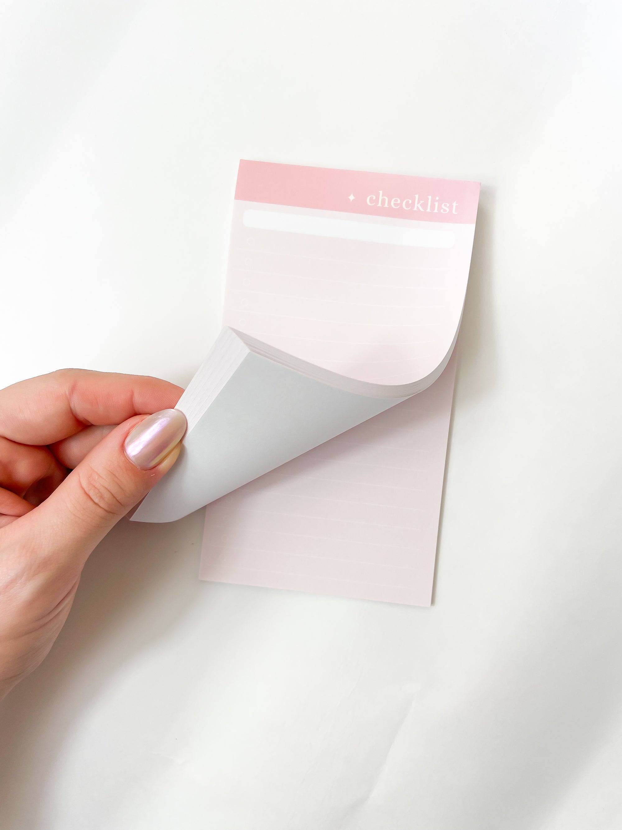 Bloco Checklist | 50 folhas 90g/m²