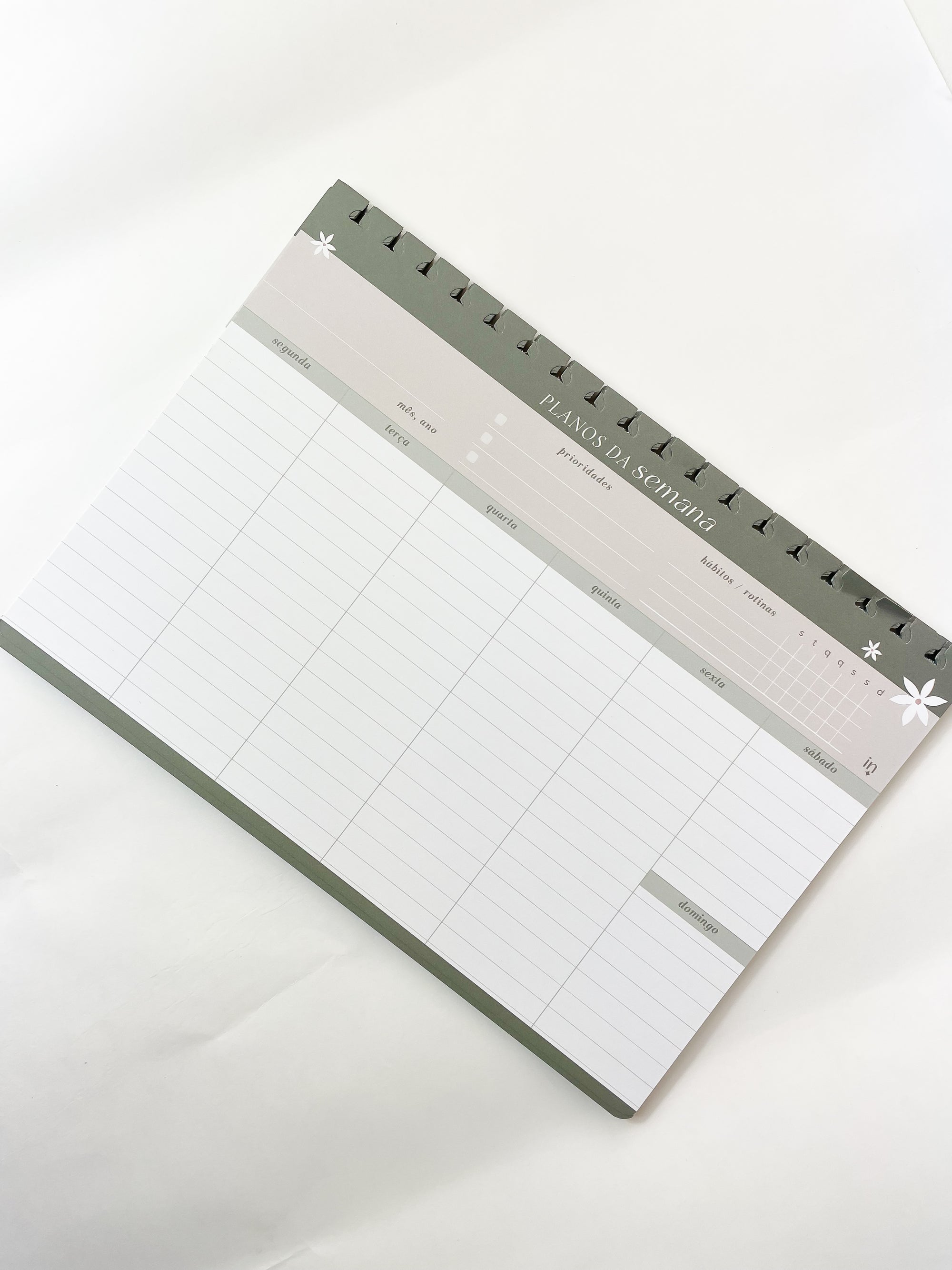 Refil Colegial - Planos da Semana 1.0 | 45 folhas 90g/m²