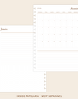 IN202 - ME1P Mês em 1 Página 2026 | Meses Separados - Insert