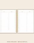 IMPRIMÍVEL Insert Planner - Mês na Vertical (datado 2026)