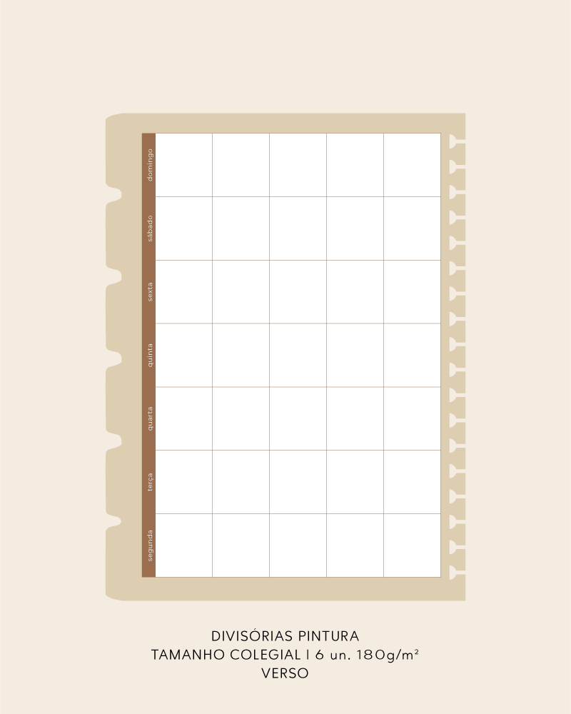 Divisórias - Pintura | 180g/m²