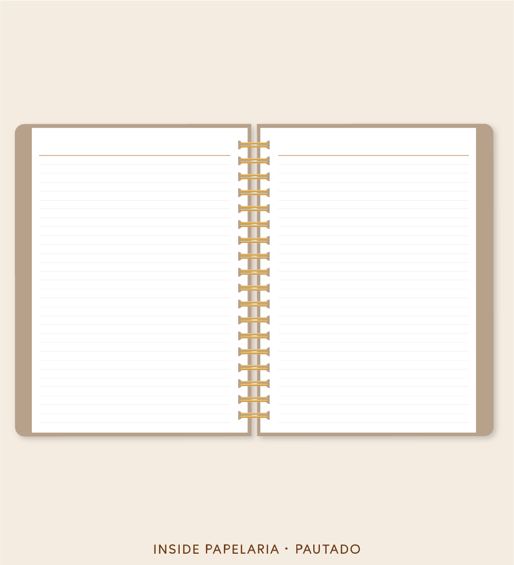 Insert Planner - Pautado | 120g/m²