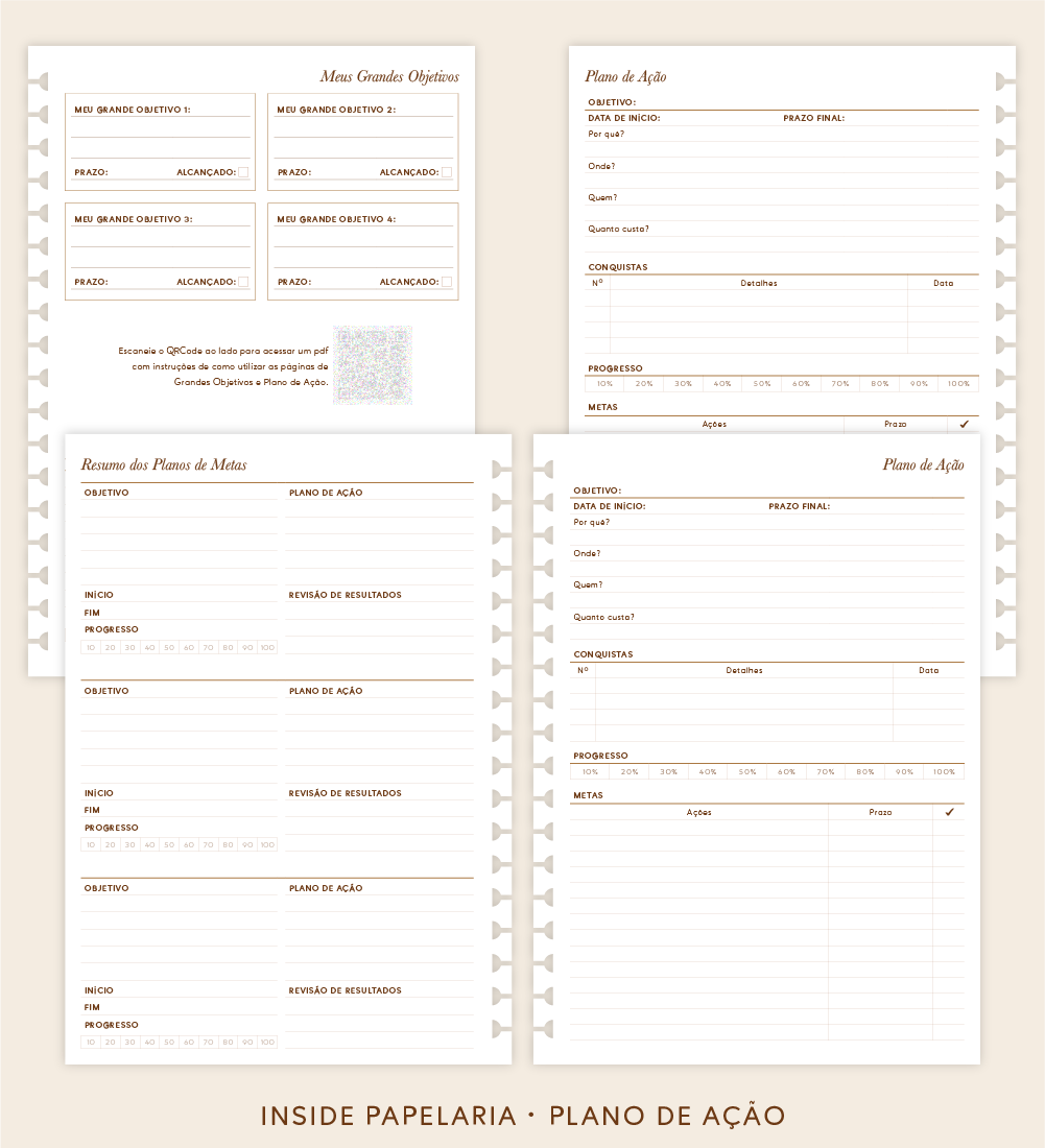 Insert Planner - Ferramentas Extras | 120g/m²