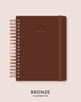 Capa + Espiral Mini Brownie | com Bolso e Divisórias