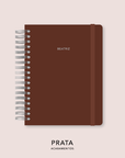 Capa + Espiral Mini Brownie | com Bolso e Divisórias