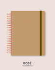 Capa + Espiral Mini Camel | com Bolso e Divisórias