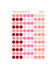 Cartela de Adesivos Dots
