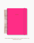 Caderno Reposicionável - Mono Fuchsia - Inside Book