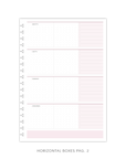 RE039 - Horizontal Box Planej. Semanal Sem Data 1.0 - Formatos Grandes