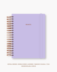 Caderno Reposicionável - Mono Lavender - Formatos Grandes - Inside Book