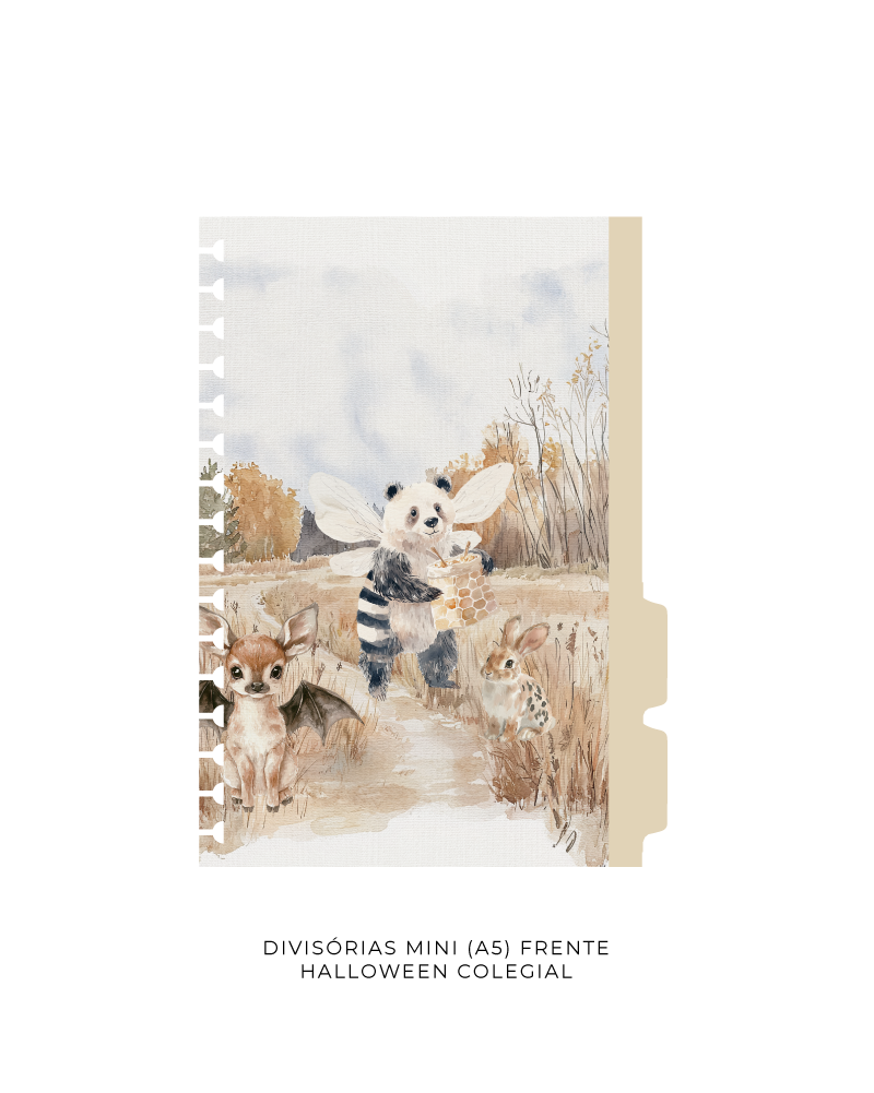 Divisórias Mini - Halloween | 5 un. 180g/m²