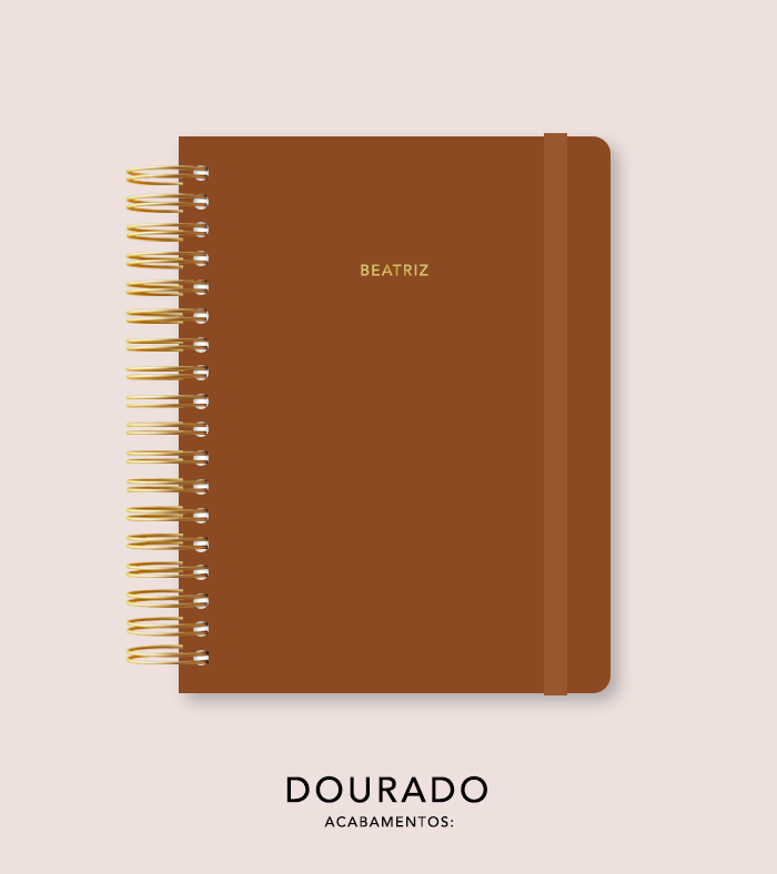 Capa + Espiral Mini Squirrel | com Bolso e Divisórias
