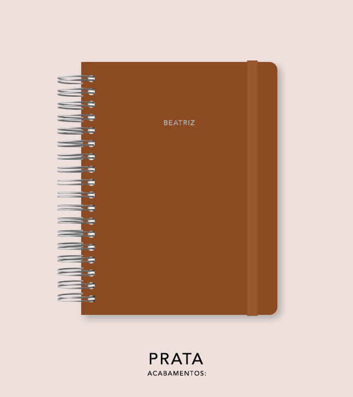 Capa + Espiral Mini Squirrel | com Bolso e Divisórias