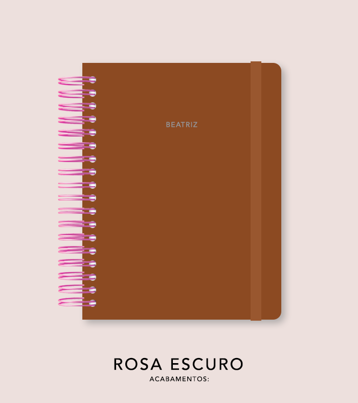 Capa + Espiral Mini Squirrel | com Bolso e Divisórias