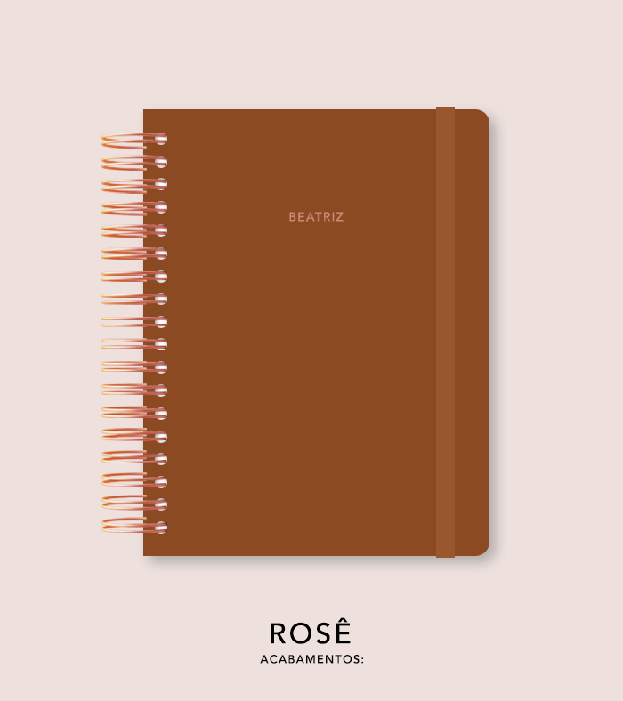 Capa + Espiral Mini Squirrel | com Bolso e Divisórias