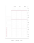 RE032 - Vertical Box Planej. Semanal Sem Data 1.0 - Formatos Grandes