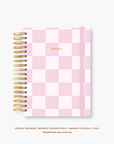 Caderno Reposicionável - Checker Rosa - Inside Book