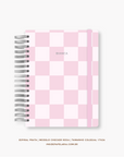Caderno Reposicionável - Checker Rosa - Inside Book