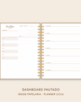 Insert Planner - Visões 2026 (somente semanas e/ou dias) - Meses Contínuos | 120g/m²