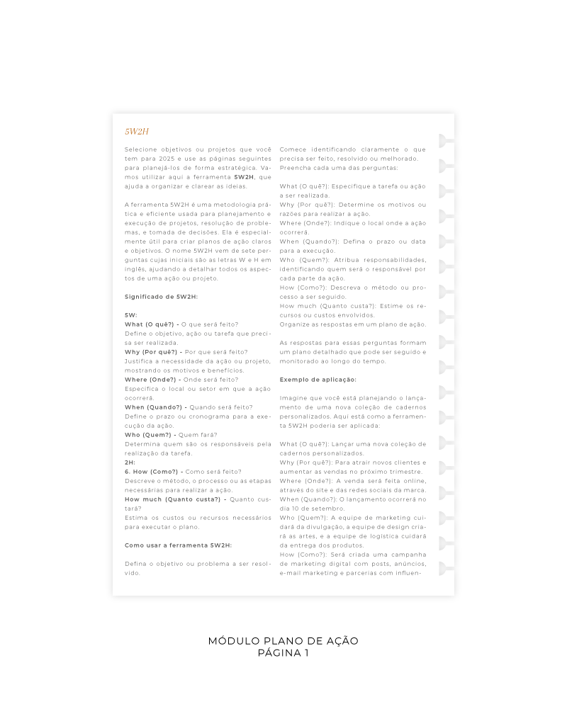 Módulos Extras Planner 2025 - Colegial | STORY SHOP