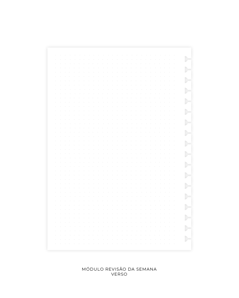 Módulo Extra - Revisão da Semana – Inside Papelaria