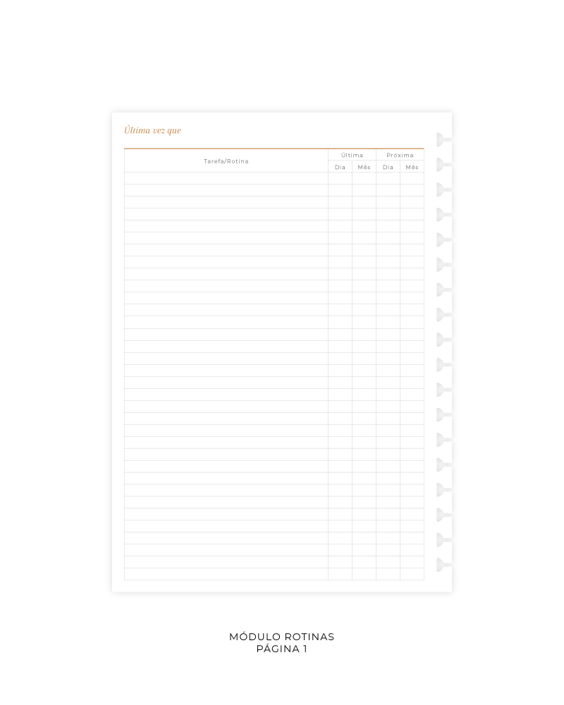 Módulos Extras Planner 2025 - Colegial | STORY SHOP