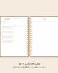 Insert Planner - Visões 2026 (somente semanas e/ou dias) - Meses Contínuos | 120g/m²
