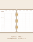Insert Planner - Visões 2026 (somente semanas e/ou dias) - Meses Contínuos | 120g/m²